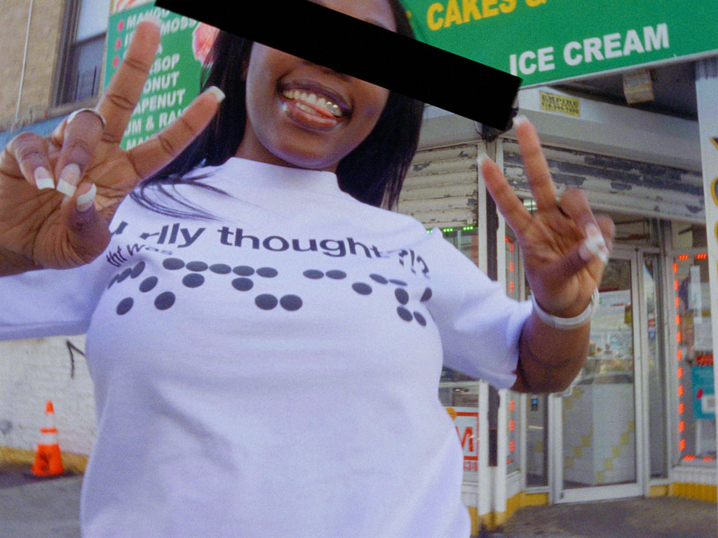 CONDUCIVE BRAILLE TEE